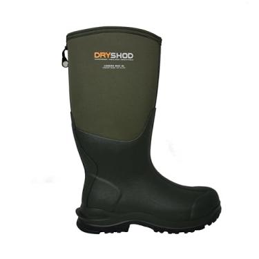 Imagem de Dryshod Botas de chuva masculinas Legend Mxt na altura do joelho - Verde, Cinza