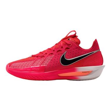 Imagem de Nike Tênis de basquete masculino G.T. Cut 3, Sirene Vermelho/Branco Summit/Rosa Atômico/Preto, 39