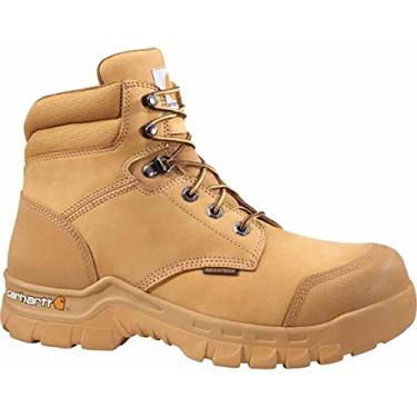Imagem de Carhartt Men's 6" Rugged Flex Waterproof Breathable Composite Toe Leather Work Boot CMF6356, Wheat, 9 M US