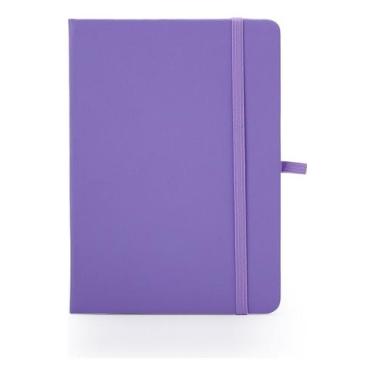 Imagem de Caderneta Tipo Moleskine 17x13 Capa Emborrachada Com Pauta - Serv Colo