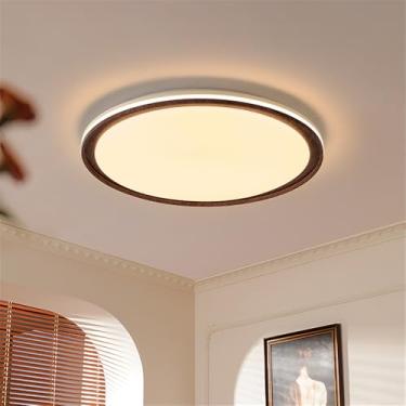 Imagem de Simplicidade Moderna Quarto Lâmpada De Teto LED Moda Arte Sala De Estar Estudo De Restaurante Quarto Infantil Corredor Varanda Luz (3831 D50CM)