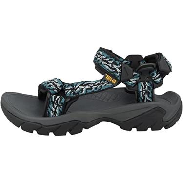 Imagem de Teva Terra FI 5 Sandálias femininas de salto aberto, Blue Manzanita Deep Lake Mdlk, 7