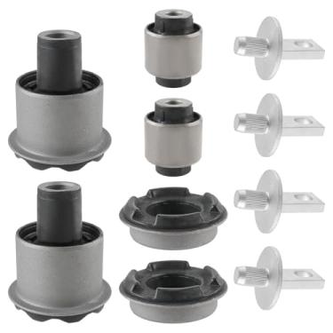 Imagem de MOTOALL 52370-SNA-906 Kit de bucha de junta traseira e braço de reboque LF e RH apto para Honda Civic Base DX-G DX EX-L EX GX Hybrid LX-S LX Si substitui # 52371-SNA-A06 52370-SNA-A06