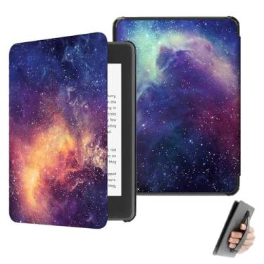 Imagem de GUKSRASO Capa para Kindle Paperwhite 11ª Geração/Signature Edition (6.8", Modelo: M2L3EK/M2L4EK) - Feito de Material à Prova D'água, com Suspensão Automática, Alça de Mão