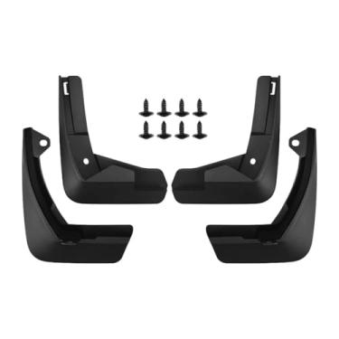 Imagem de Mqetly 4x Protetores de para- dianteiros e traseiros para rodas de carro Acessórios automotivos profissionais Protetor de pneus resistente para 508L