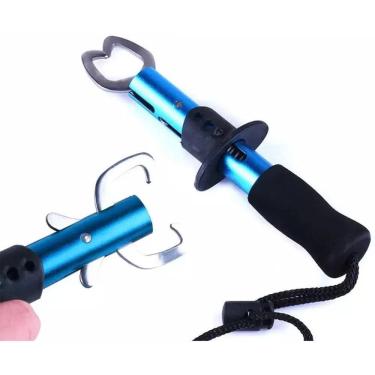 Imagem de 10X Alicate Contenção Pesca Pegador Pega Peixe Em Aço Inoxi