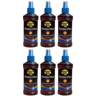 Imagem de Kit com 6 banana boat bronzeador oleo spray fps 8 236ml - ARCOM