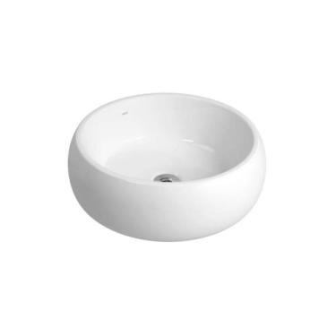 Imagem de Cuba De Apoio Redonda Bold Branco 40x40x13cm - Deca - DECA LOUCAS