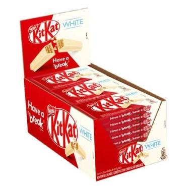 Imagem de Chocolate Kit Kat Branco 41,5G Com 24 Unidades Nestlé