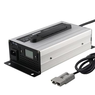 Imagem de Lzyjckh Carregador de Bateria para Empilhadeira 12 V/24 V/36 V/48 V/60 V/72 V com Plugue Anderson de 120 A/175 A/350 A para Carrinho de Golfe, Empilhadeira,72v 12a silver,350A