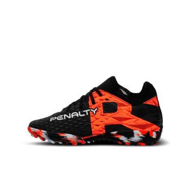 Imagem de Chuteira Penalty Society Rx Locker Kids Y-3 Preta e Vermelha - Infantil -