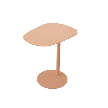Imagem de Mesa de centro de design simples, mesa lateral de sofá, mesa lateral de lanche, mesa lateral de sofá, mesa lateral multifuncional para casa, mesa lateral em forma de escritório, mesa lateral