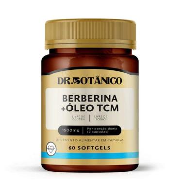 Imagem de Berberina + Oleo Tcm 1500Mg 60 Capsulas Dr Botanico