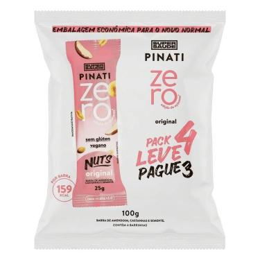 Imagem de Barra Cereal Pinati Nuts Zero Leve 4Un E Pague 3Un 100G