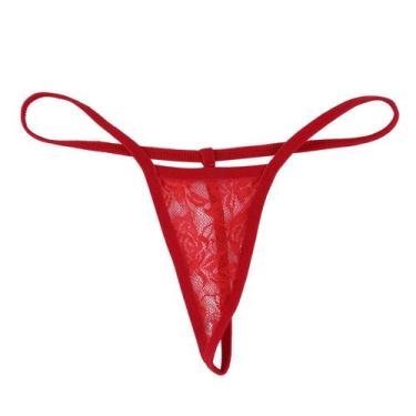 Imagem de Fio Dental Sexy em Tule Triangular Tamanho Grande XL - SIGILO SEX SHOP
