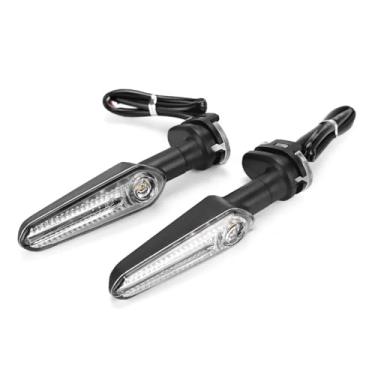 Imagem de GRJQRKHZ Luz de seta de motocicleta para Y&amaha Tenere 700 XTZ700 XTZ07 2019-2024 Luz de seta traseira de motocicleta pisca-pisca para motocicleta Lâmpada indicadora de freio traseiro lanternas