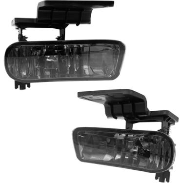 Imagem de Conjunto de faróis de neblina compatível com Chevy Silverado 1999-2002 1500 2500, 2000-2001 Silverado 3500, 2000-2006 Suburban/Tahoe (não é para modelo com Z71) Luz de neblina de direção de