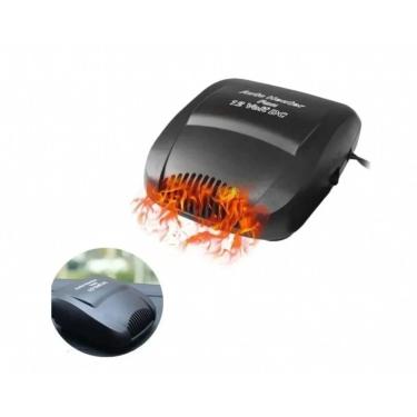 Imagem de Aquecedor de carro 12V com ventilador de ar quente 200W com proteção contra superaquecimento