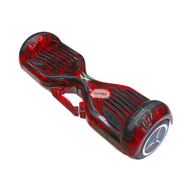Imagem de Hoverboard Smart Balance Skate Elétrico Bluetooth - HNQ, Vermelho 1595
