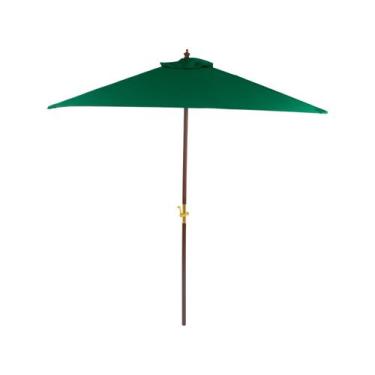 Imagem de Ombrelone Tramontina de Madeira 2m Garden, Verde, 2m