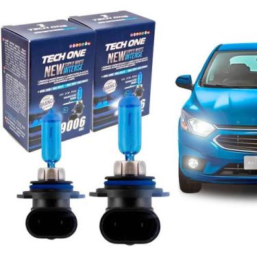 Imagem de Par Lampada Super Branca HB4 8500k Xenon 12v 55w Techone