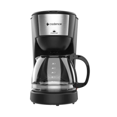 Imagem de Cafeteira Cadence Preta com Inox 127V