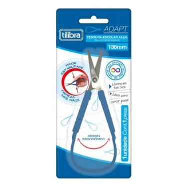 Imagem de Tesoura Escolar Adapt Com Alça Ergonômica Adaptada - Tilibra