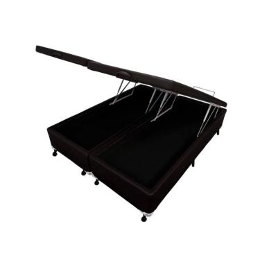 Imagem de Box Baú Castor King Preto 193x203x35cm