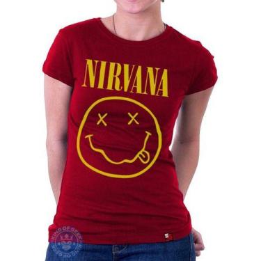 Imagem de Babylook Nirvana Banda Blusinha Rock Clássicos Anos 90 - King of Geek,
