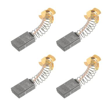 Imagem de Escovas de carbono 0,71 x 0,43 x 0,2 polegadas para motores elétricos, ferramenta elétrica, moedor angular, serra de mesa, reparo de peças sobressalentes, pacote com 4