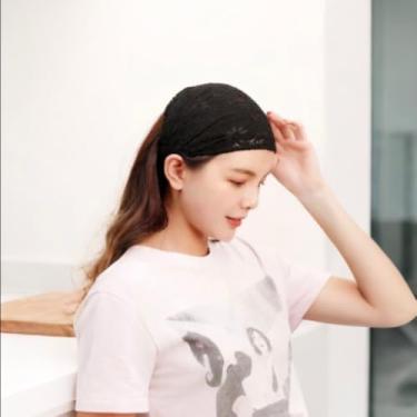 Imagem de Bandanas femininas para ioga, com nó, elásticas, cruzadas, acessórios de cabelo esportivos, antiderrapante