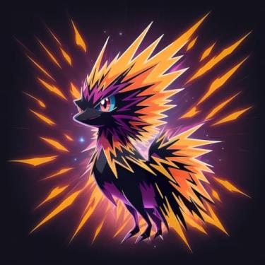 Imagem de Adesivo de Parede Estilo Anime Monstros Fofinhos para Quarto Infantil - Colorido e Removível 30x30cm