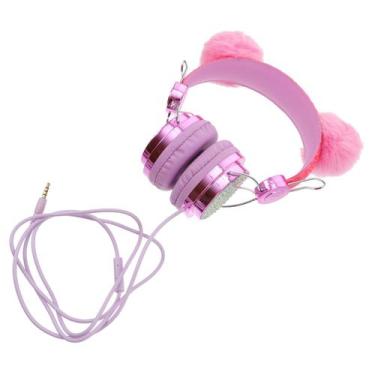 Imagem de Fones de ouvido para meninas com microfone LED Light Unicorn - Marca P