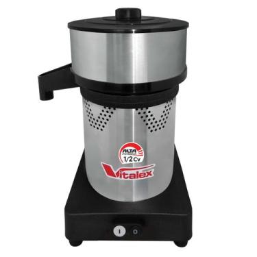 Imagem de Extrator Espremedor De Suco Super Industrial Inox Cor Prateado Frequên