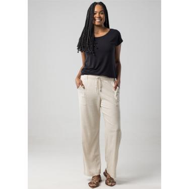 Imagem de Calça Linho Pau a Pique Básica Off White