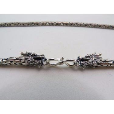 Imagem de Conjunto Corrente E Pulseira Bali Masculina Em Prata 925 - DG Presente