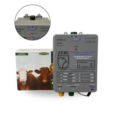 Imagem de Eletrificador Cerca Elétrica Zebu Aparelho Zebu Zk 80 Bivolt Função Se