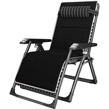 Imagem de Espreguiçadeira dobrável, reclinável, com gravidade zero, espreguiçadeira de jardim, espreguiçadeiras, área externa, acampamento, cadeira portátil ajustável (cor com tapete respirável 4D