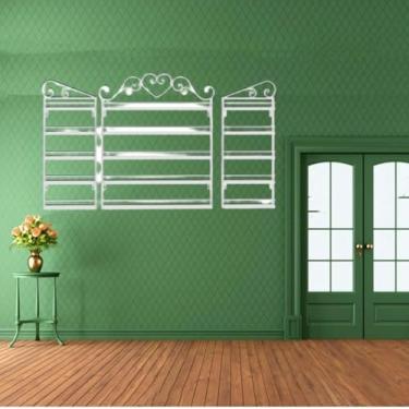 Imagem de ZDJZMGZ Armazenamento de verniz para unhas, prateleira de garrafa de esmalte montada na parede, prateleira de armazenamento de perfume, prateleiras suspensas para salão/beleza/loja de unhas (branco, 3