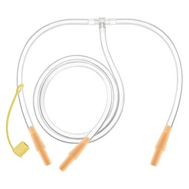 Imagem de Conjunto de tubos Maymom para bomba de amamentação Medela Freestyle; compatível com bomba Medela Freestyle; também adequado para bombas Spectra S1 S2 para usar conectores de flange de estilo livre