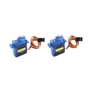 Imagem de Kit De Motor Servo SG90 2/5/10/20pcs 9g 180 360 Graus Montagem Para Ca