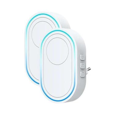 Imagem de Campainha Inteligente Sem Fio À Prova d'Água Com Alcance De 300m, Plug
