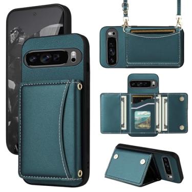 Imagem de Furiet Capa carteira para Google Pixel 10 Pro XL com alça transversal de couro premium porta-cartão à prova de choque resistente acessórios de corpo inteiro capa fina para celular Pixel10 10Pro