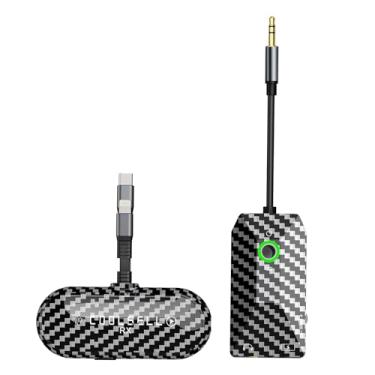 Imagem de COOLSELL Interface De Áudio Sem Fio, Usb C Para Gravação Música E Transmissão Ao Vivo, Transmissor Receptor Estéreo 24 Bits/48 Khz Compatível Com Iphone, Ipad, Mac Pc Android