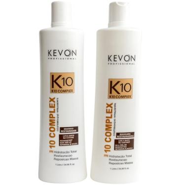 Imagem de Kit K10 Complex BB-Cream (Shampoo + Máscara Restauradora 1L)