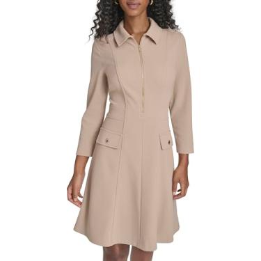 Imagem de Tommy Hilfiger Vestido feminino, areia, 10