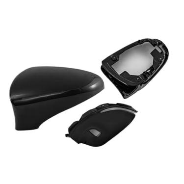 Imagem de Compatível com LEXUS ES350 2013-2018/GS350 2013-2019/1S350 2014-2018. 1 par de capas de acabamento para espelhos retrovisores laterais de carro em ABS.(Black Left)