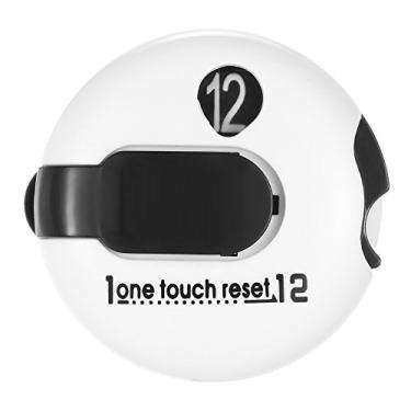 Imagem de Contador de Golpes Pequeno Golfe Pontuação One Reset Marcador Anexo Simples para Luva Bolsa Carrinho