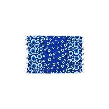 Imagem de Canga Praia Olho Grego Mandala Moda Verão Beach Poliéster - BALI, Trad