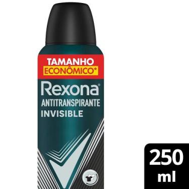 Imagem de Antitranspirante Aerosol Rexona Men Invisible 250ml